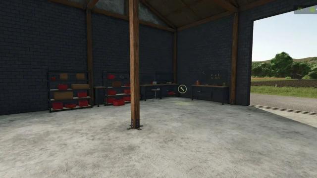 Brick workshop для Farming Simulator 25
