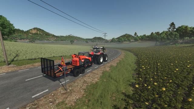 BigTex 24FT trailer для Farming Simulator 25