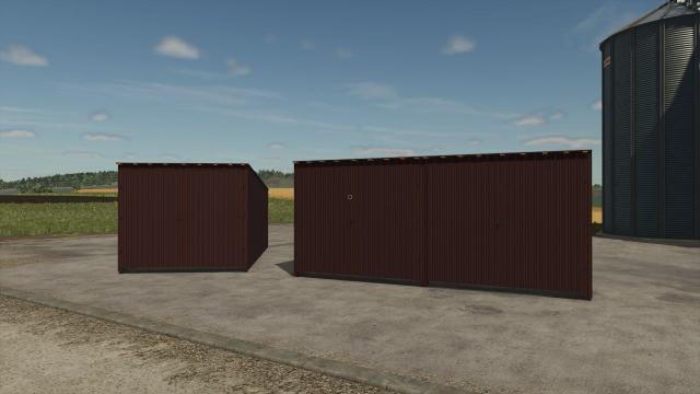 Metal Garages Pack for Farming Simulator 25