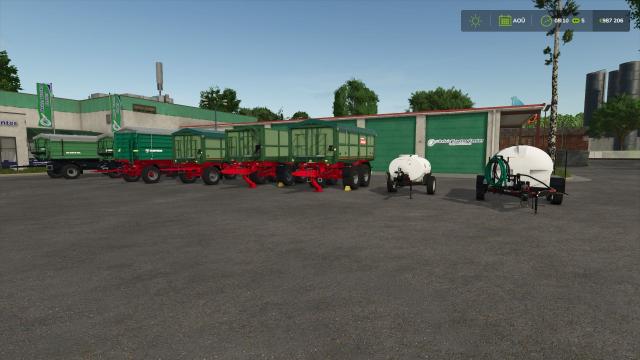 Trailer pack for Farming Simulator 25