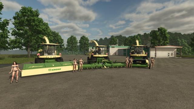 Krone Big X 1156 Edit for Farming Simulator 25