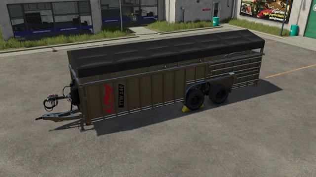 Double capacity livestock carrier для Farming Simulator 25