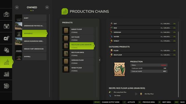 Small improved farm mill для Farming Simulator 25