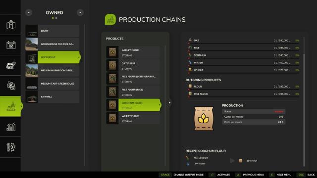 Small improved farm mill для Farming Simulator 25