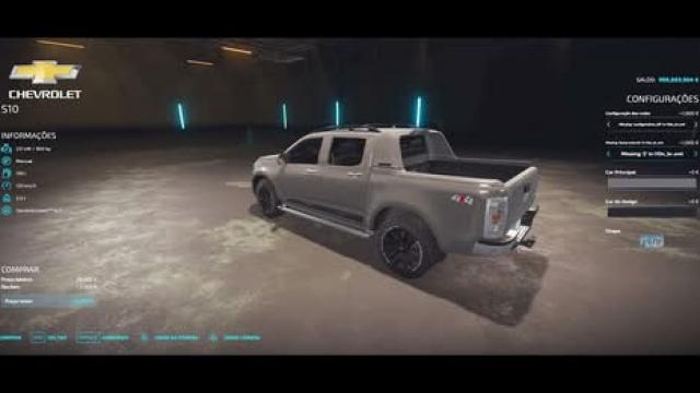 Chevrolet S10 BR for Farming Simulator 25