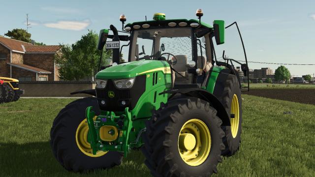 John Deere 6R Large для Farming Simulator 25