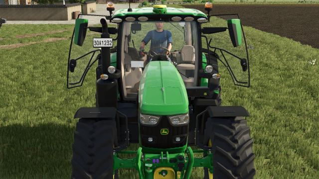 John Deere 6R Large для Farming Simulator 25