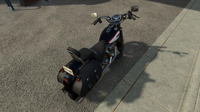 Harley-Davidson Heritage Springer 2002 для Farming Simulator 25