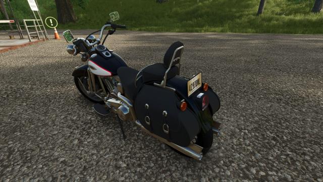 Harley-Davidson Heritage Springer 2002 для Farming Simulator 25
