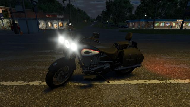 Harley-Davidson Heritage Springer 2002 для Farming Simulator 25