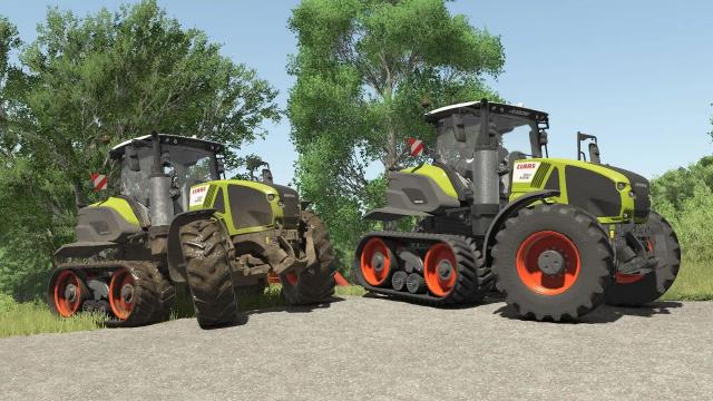 Claas Axion 960TT для Farming Simulator 25