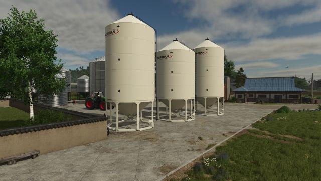 Meridian Grain Bin Pack for Farming Simulator 25