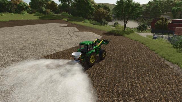 Salek 300 Spreader With Lime for Farming Simulator 25