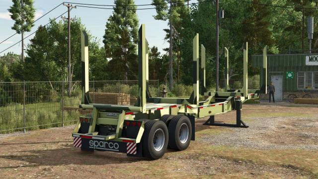 FT40 Wood Trailer for Farming Simulator 25