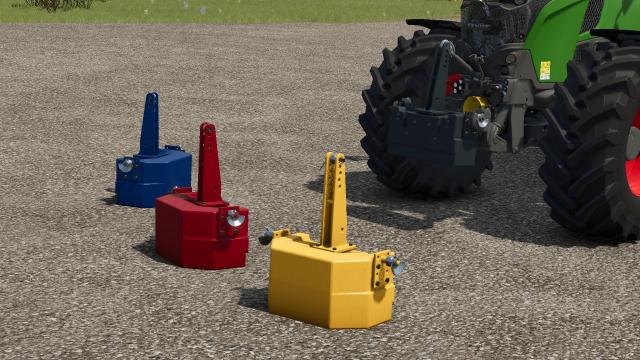 Fendt Weight 870Kg for Farming Simulator 25