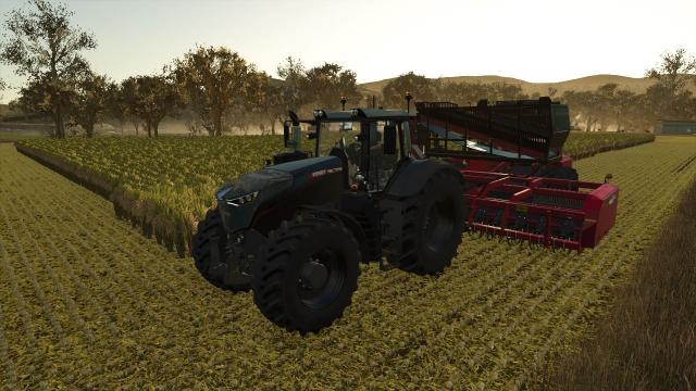 Amity Rice Harvester для Farming Simulator 25