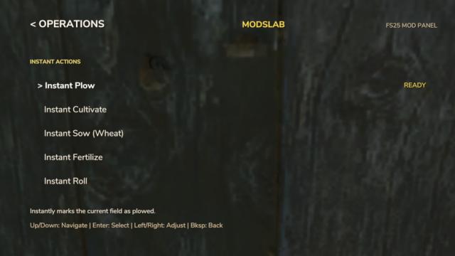 Enhanced Mod Menu для Farming Simulator 25