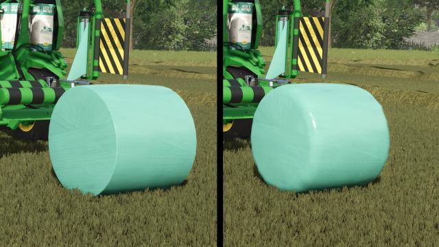 Rounder Wrapped Round Bales for Farming Simulator 25