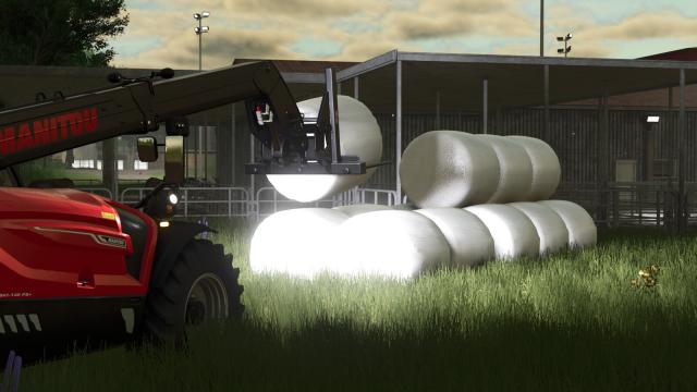 Rounder Wrapped Round Bales for Farming Simulator 25