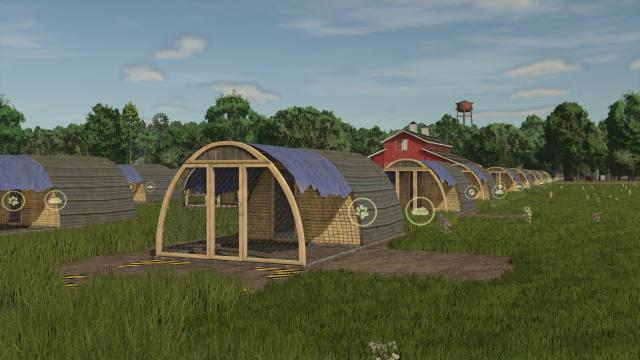 More Animal Husbandries Possible (64) для Farming Simulator 25