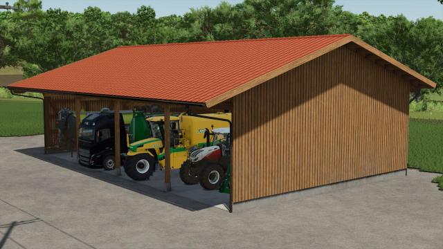 Machine Barn for Farming Simulator 25