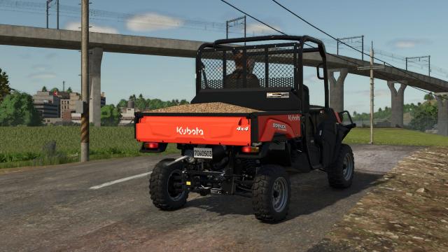 Kubota Sidekick 4000L Unreal Capacity для Farming Simulator 25