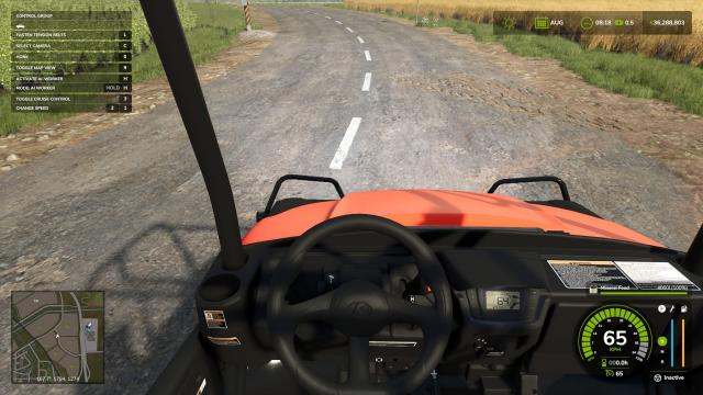 Kubota Sidekick 4000L Unreal Capacity для Farming Simulator 25