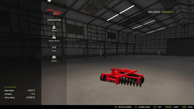 Ferocoop V30 for Farming Simulator 25