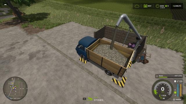 Small Handmade Stone Silo для Farming Simulator 25