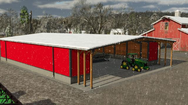 Wide Garage для Farming Simulator 25