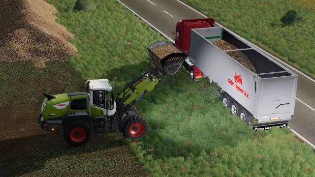 Krampe Tipper Trailer for Farming Simulator 25
