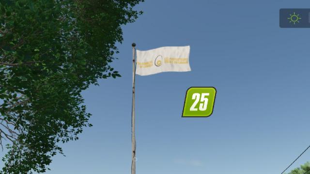 Canadian Eggs Farmers Flag
