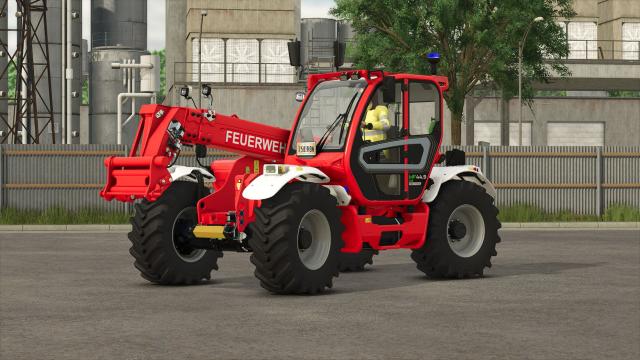 Merlo Multifarmer 449 Fire Department для Farming Simulator 25