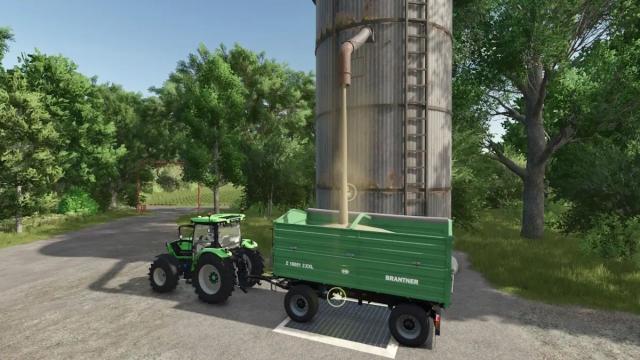 Old farm silo для Farming Simulator 25