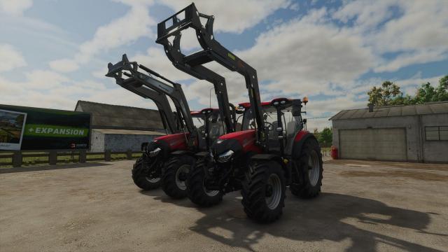 Case IH Maxxum 145CVX для Farming Simulator 25