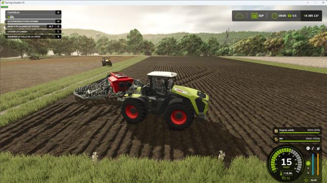 Claas Xerion 12 1000hp для Farming Simulator 25