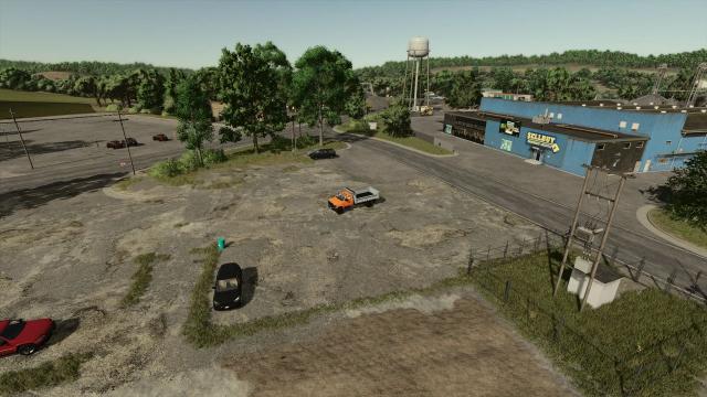 Empty Riverbend Springs for Farming Simulator 25