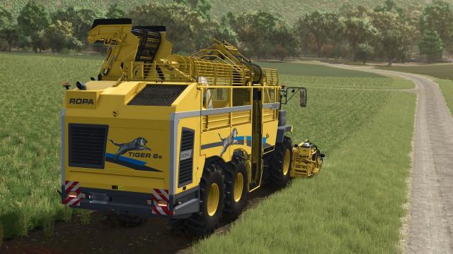 Ropa 6S (900 PS/1.000.000 l) Multifrüchte для Farming Simulator 25