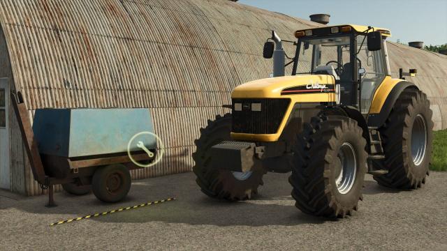 Small Stational Workshop Trailer for Farming Simulator 25