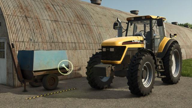 Small Stational Workshop Trailer for Farming Simulator 25
