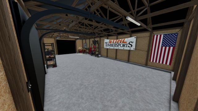 Small Garage Workshops для Farming Simulator 25