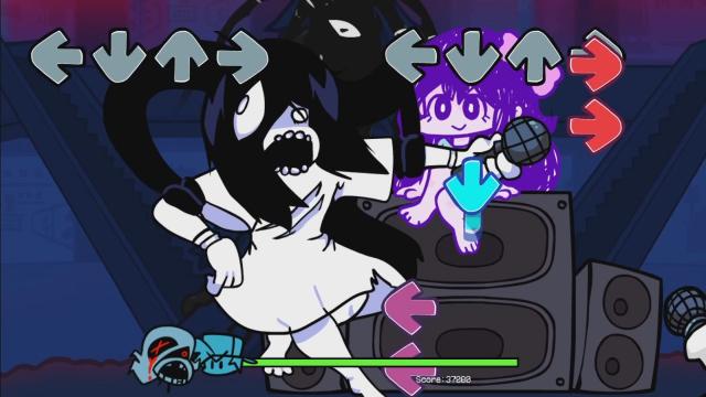 Монстр Мари / MONSTER MARI - OMORI SKIN для Friday Night Funkin