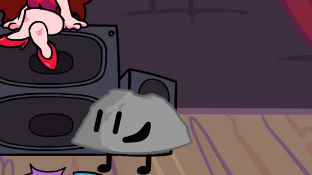 Rocky From BFDI Over Boyfriend for Friday Night Funkin