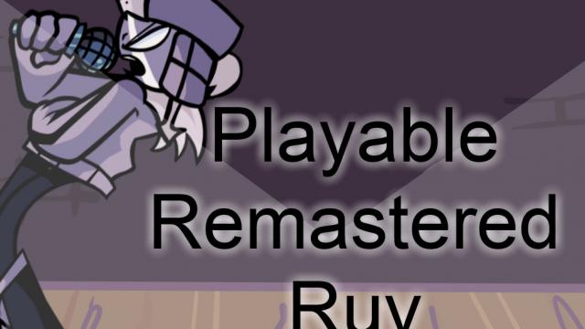 Playable remastered ruv for Friday Night Funkin