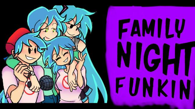 Family Night Funkin для Friday Night Funkin