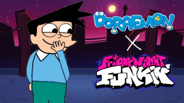 Suneo Over Pico for Friday Night Funkin