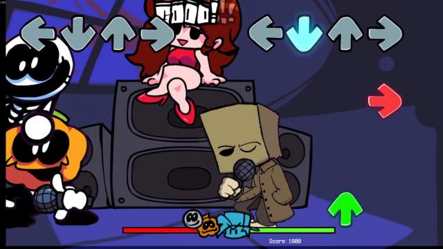 LN 2  FNF Mono Little Nightmares 2 for Friday Night Funkin
