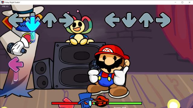 Super Paper Mario Modpack для Friday Night Funkin