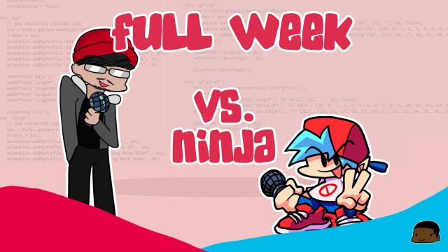 Vs. Ninja Mod Full Week for Friday Night Funkin