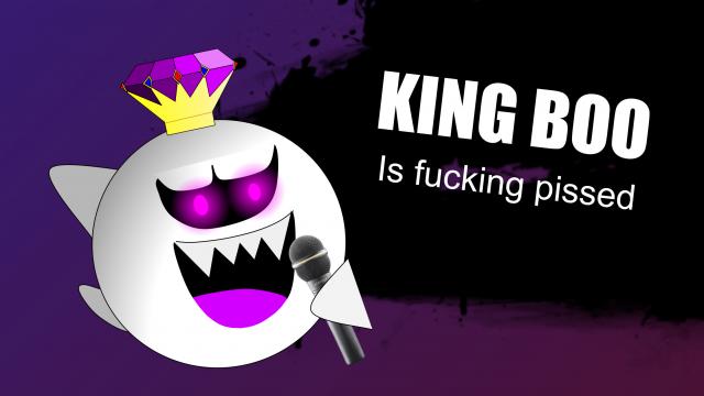 Король Бу вместо Пико / King Boo Over Pico для Friday Night Funkin